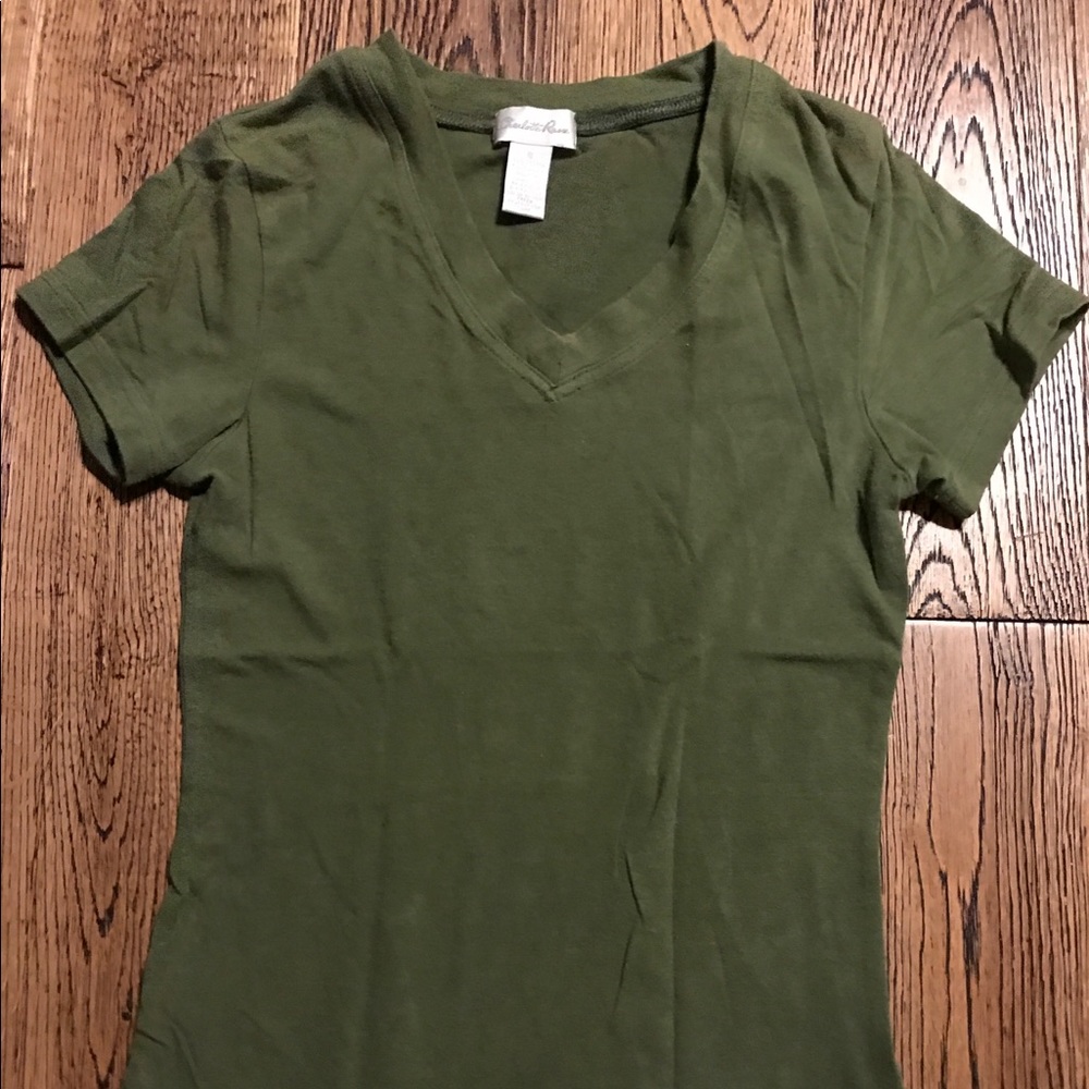 Charlotte Russe Forrest Green T-Shirt